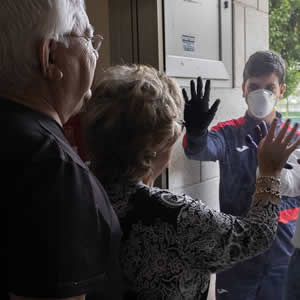 Paquita Rodríguez y Víctor González