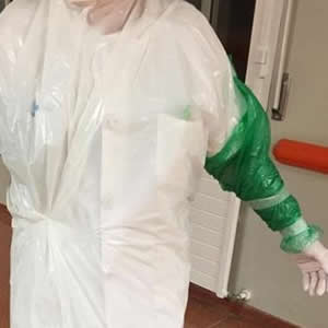 Sanitarios del Complejo Asistencial de León